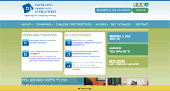 Desktop Screenshot of cldinc.org