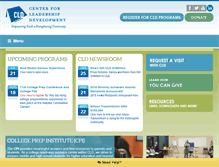 Tablet Screenshot of cldinc.org